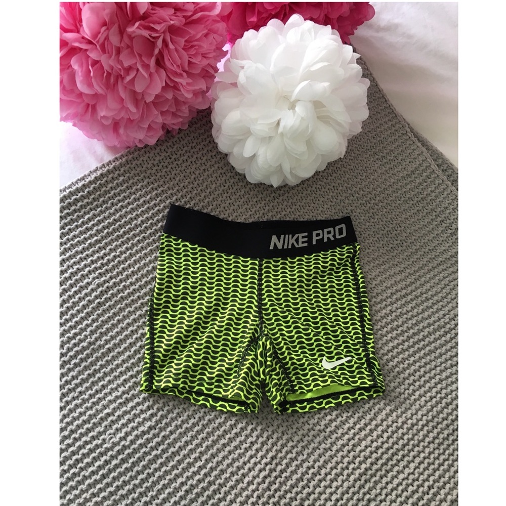 Nike Pros Neon Pattern